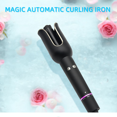 مكواة تجعيد الشعر الكهربائية الأوتوماتيكية PTC Ultra Ceramic Spinning Salon 240V