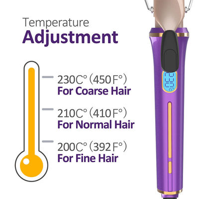 PTC Heater 110-240V Electric Hair Curler مكواة تجعيد السيراميك