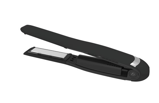 مكواة فرد الشعر سيراميك لاسلكية صغيرة قابلة لإعادة الشحن USB بقوة 38 وات 2600 مللي أمبير / ساعة مع مشط